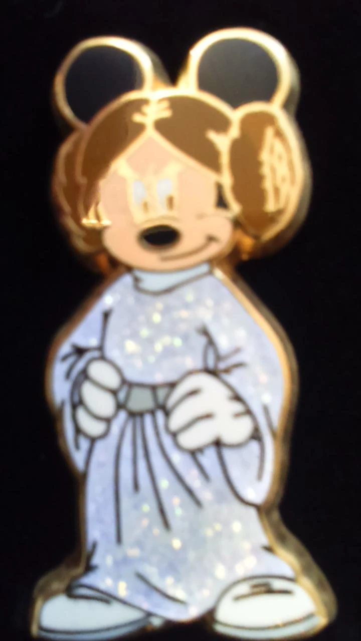 Pins disney Disneyland Paris minnie habillée en leila Star Wars